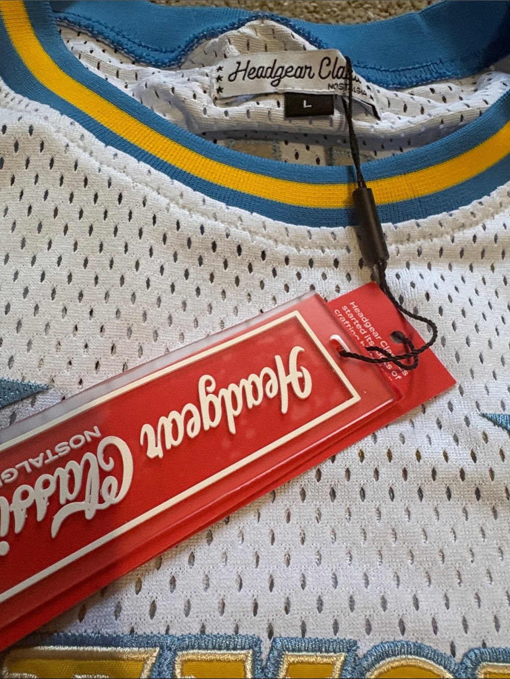 Crenshaw #8 Basketball Jersey in White and Teal - Picture 4 of 6